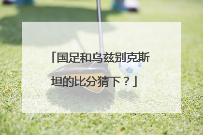 国足和乌兹别克斯坦的比分猜下？