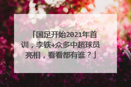 国足开始2021年首训，李铁+众多中超球员亮相，看看都有谁？