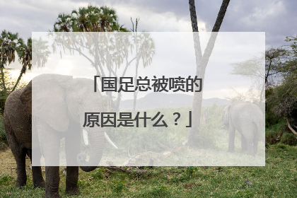 国足总被喷的原因是什么?