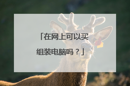 在网上可以买组装电脑吗?