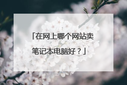 在网上哪个网站卖笔记本电脑好？