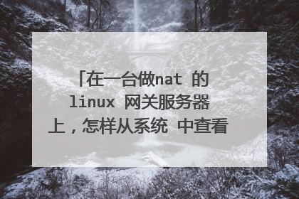 在一台做nat 的 linux 网关服务器上，怎样从系统 中查看一个源ip 为2.3.4.5 且目的