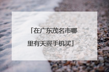 在广东茂名市哪里有天翼手机买