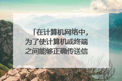 在计算机网络中,为了使计算机或终端之间能够正确传送信息,必须按照______来相互通信