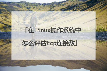 在Linux操作系统中怎么评估tcp连接数