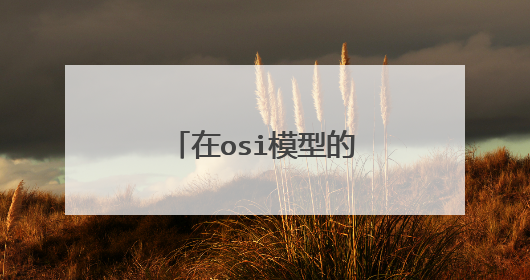 在osi模型的传输层以上实现互联的设备是