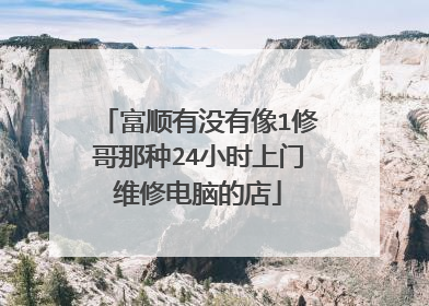 富顺有没有像1修哥那种24小时上门维修电脑的店