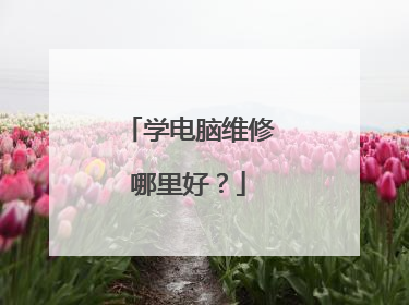 学电脑维修哪里好?