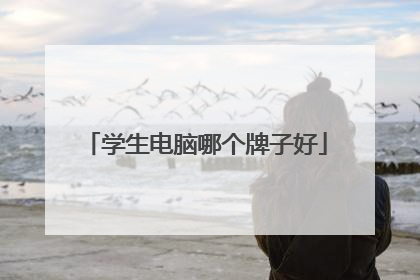 学生电脑哪个牌子好