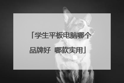 学生平板电脑哪个品牌好 哪款实用