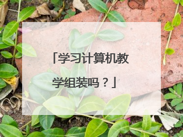 学习计算机教学组装吗？