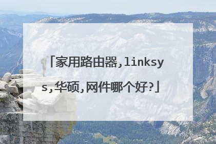 家用路由器,linksys,华硕,网件哪个好?