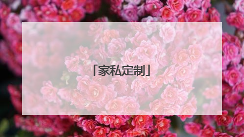 家私定制