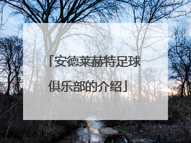 安德莱赫特足球俱乐部的介绍