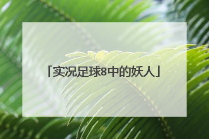 实况足球8中的妖人