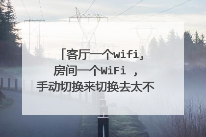 客厅一个wifi,房间一个WiFi ,手动切换来切换去太不方便了,有没有什么办法解决这个痛点?