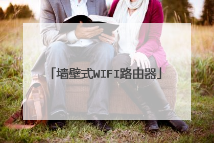 墙壁式WIFI路由器
