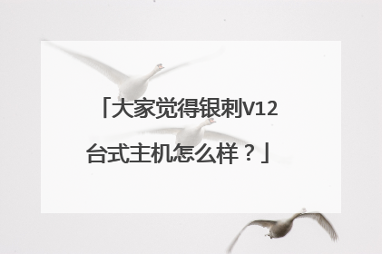 大家觉得银刺V12台式主机怎么样?