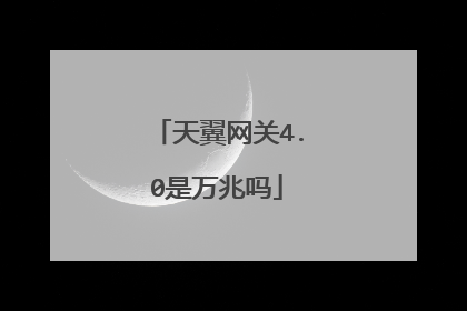 天翼网关4.0是万兆吗