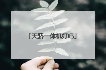 天骄一体机好吗