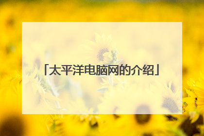太平洋电脑网的介绍