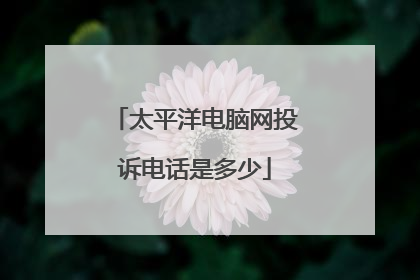 太平洋电脑网投诉电话是多少