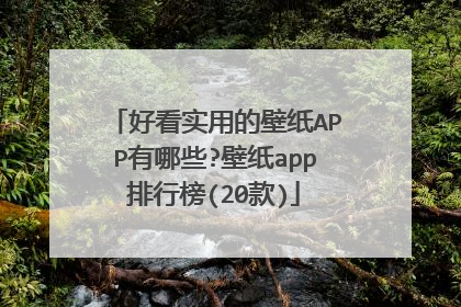 好看实用的壁纸APP有哪些?壁纸app排行榜(20款)