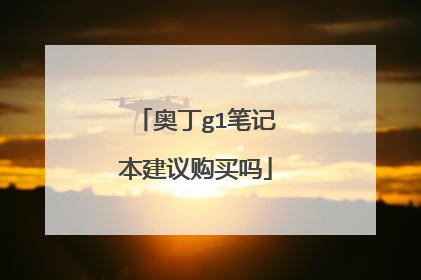 奥丁g1笔记本建议购买吗