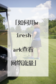 如何用wireshark查看网络流量