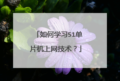 如何学习51单片机上网技术？