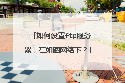 如何设置ftp服务器，在如图网络下？