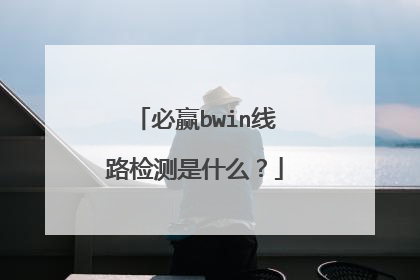 必赢bwin线路检测是什么?