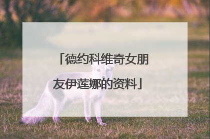 德约科维奇女朋友伊莲娜的资料