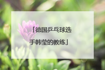 德国乒乓球选手韩莹的教练