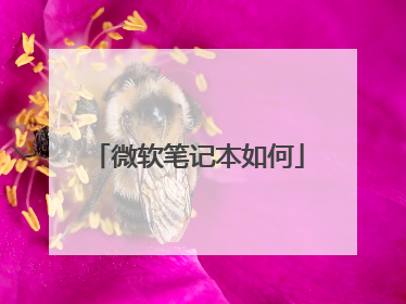 微软笔记本如何