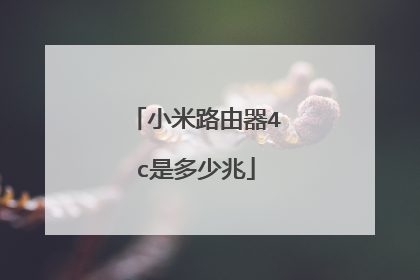 小米路由器4c是多少兆