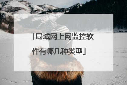 局域网上网监控软件有哪几种类型