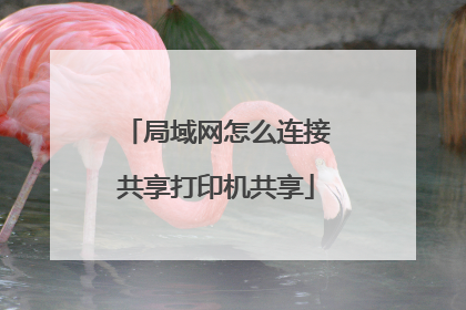 局域网怎么连接共享打印机共享