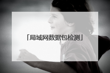 局域网数据包检测