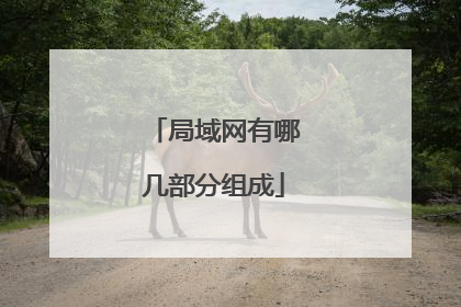 局域网有哪几部分组成