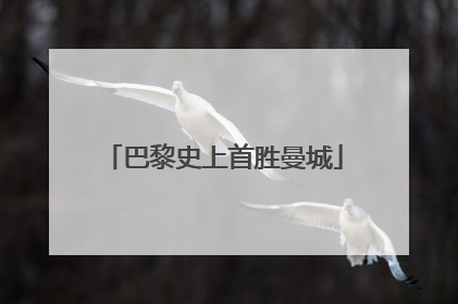 巴黎史上首胜曼城