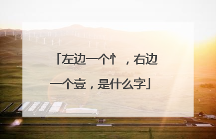 左边一个忄,右边一个壹,是什么字
