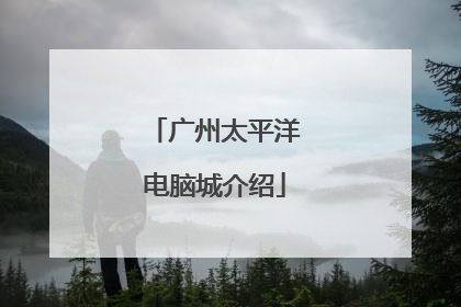 广州太平洋电脑城介绍