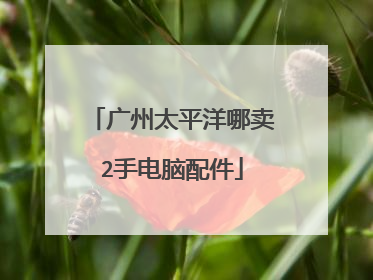 广州太平洋哪卖2手电脑配件