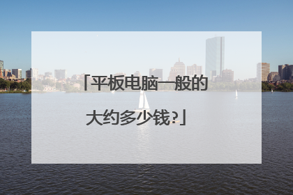 平板电脑一般的大约多少钱?