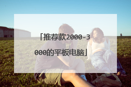 推荐款2000-3000的平板电脑