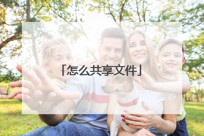 怎么共享文件