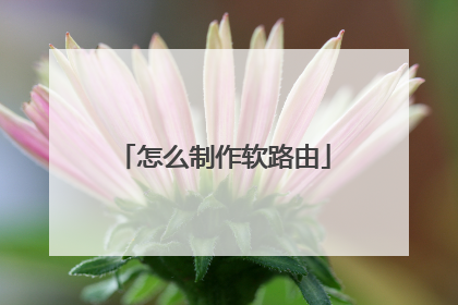 怎么制作软路由