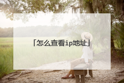 怎么查看ip地址