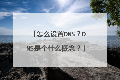 怎么设置DNS？DNS是个什么概念？